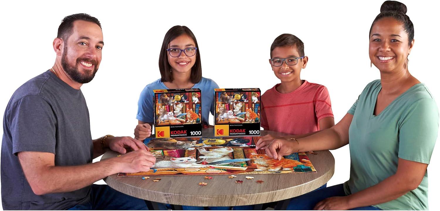 image:imageRoseArt Kodak Premium Love is Everywhere 1000 Piece Jigsaw Puzzle for AdultsLibrary Mischief