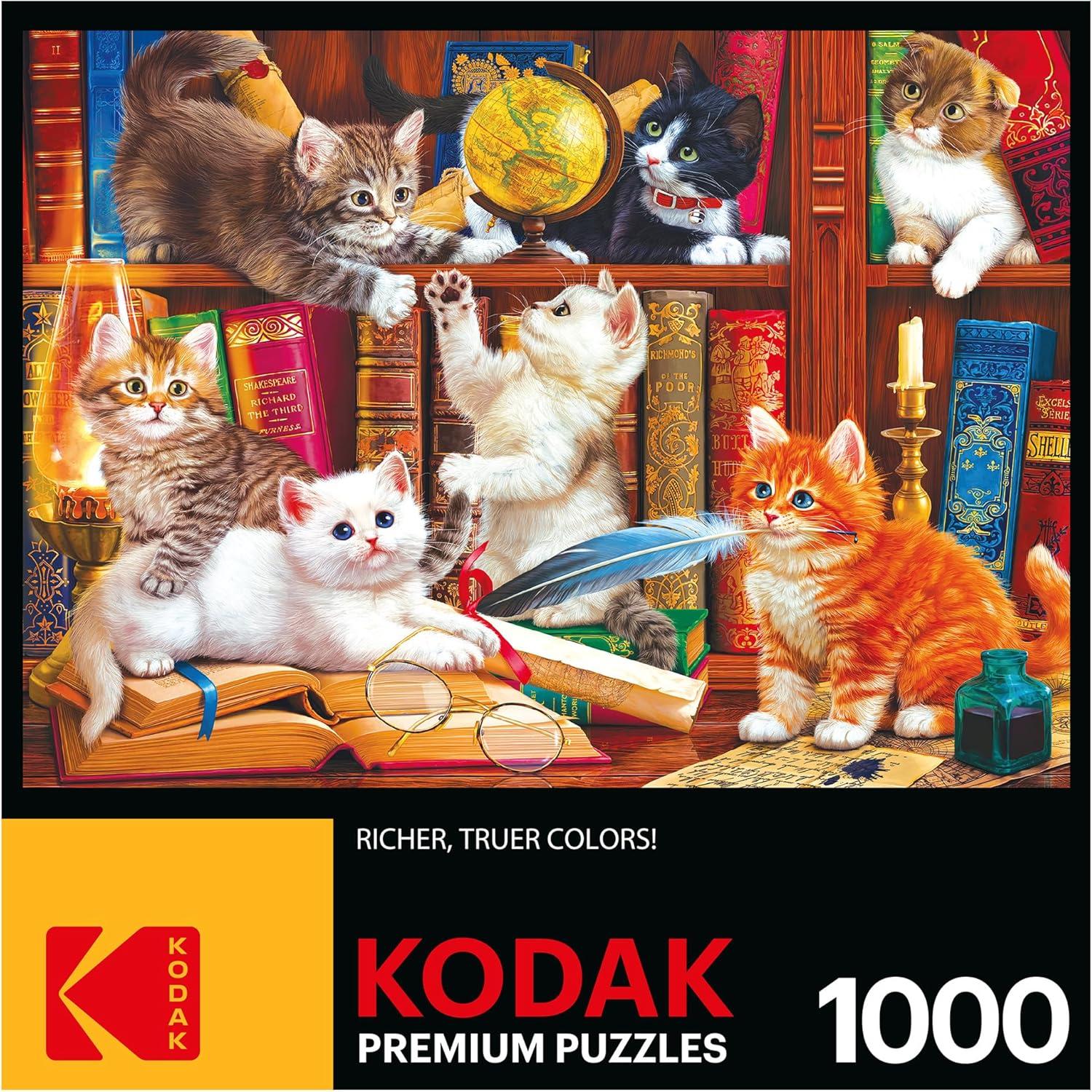 image:imageRoseArt Kodak Premium Love is Everywhere 1000 Piece Jigsaw Puzzle for AdultsLibrary Mischief