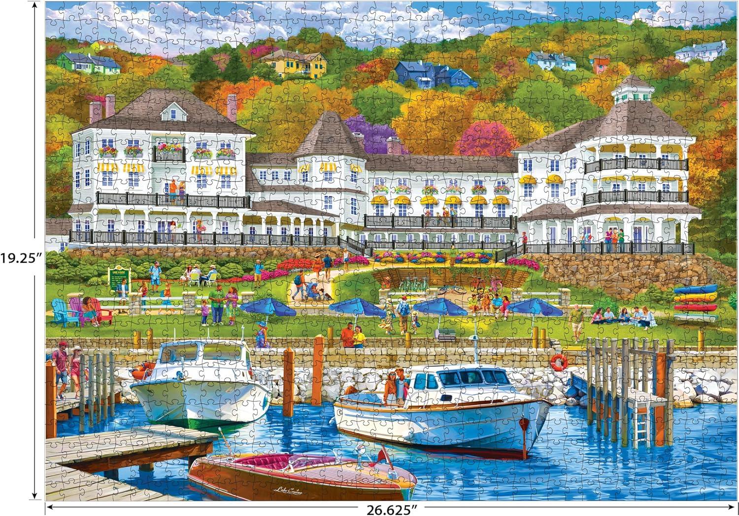 image:imageRoseArt Kodak Premium The Bakery 1000 Piece Jigsaw Puzzle FoodThemed Ages 10 and UpLake Resort