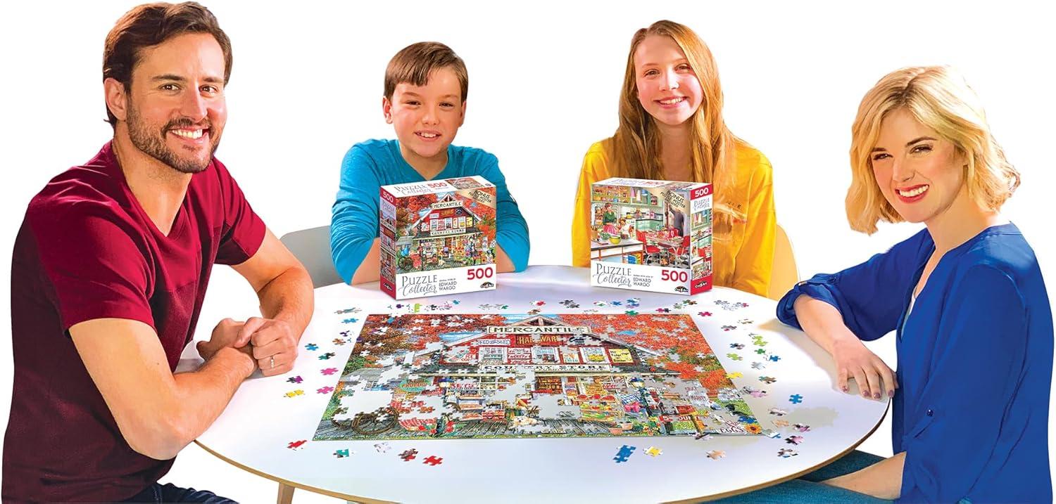 image:imageRoseArt Puzzle Collector Baking with Mom 500 Piece Jigsaw Puzzle for AdultsBaking With Mom