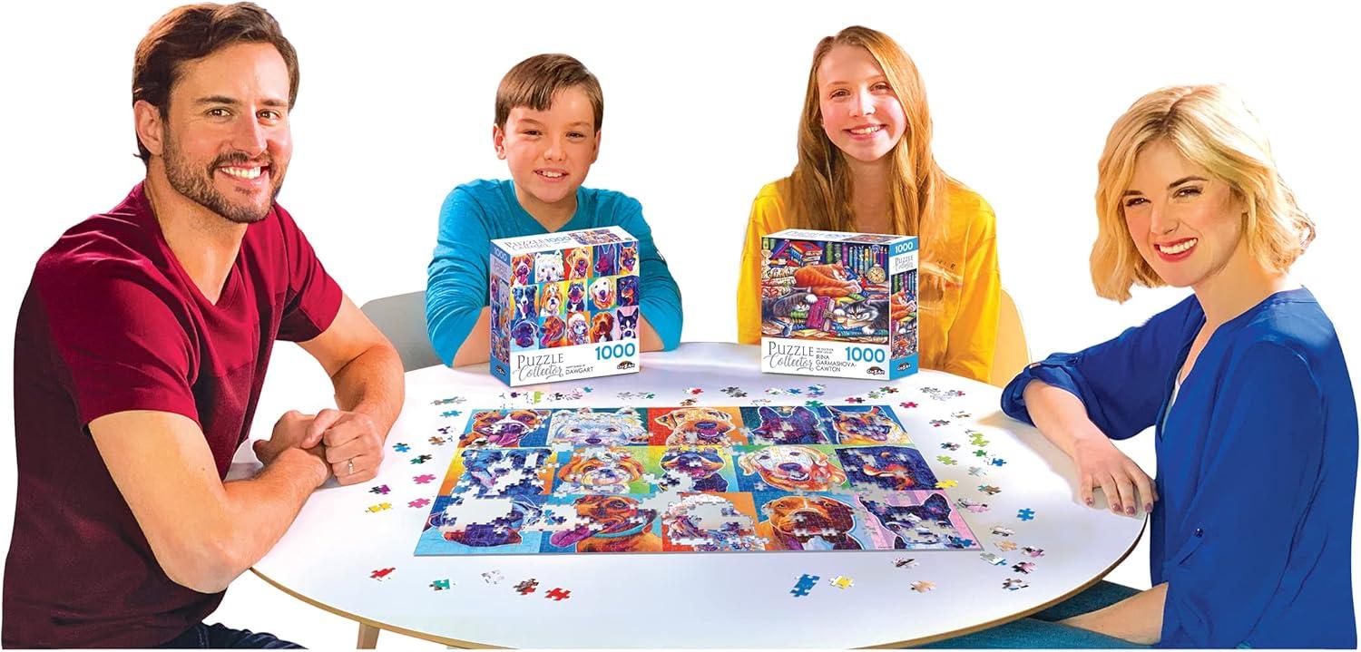 image:imageRoseArt Puzzle Collector Guardians of The Lake 1000 Piece Jigsaw Puzzle for AdultsHappy Dawgs
