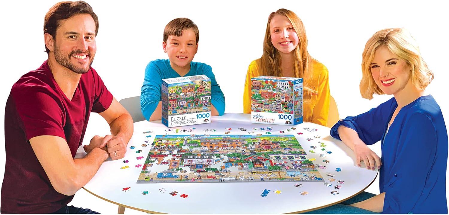 image:imageRoseArt Puzzle Collector Guardians of The Lake 1000 Piece Jigsaw Puzzle for AdultsHometown Heroes