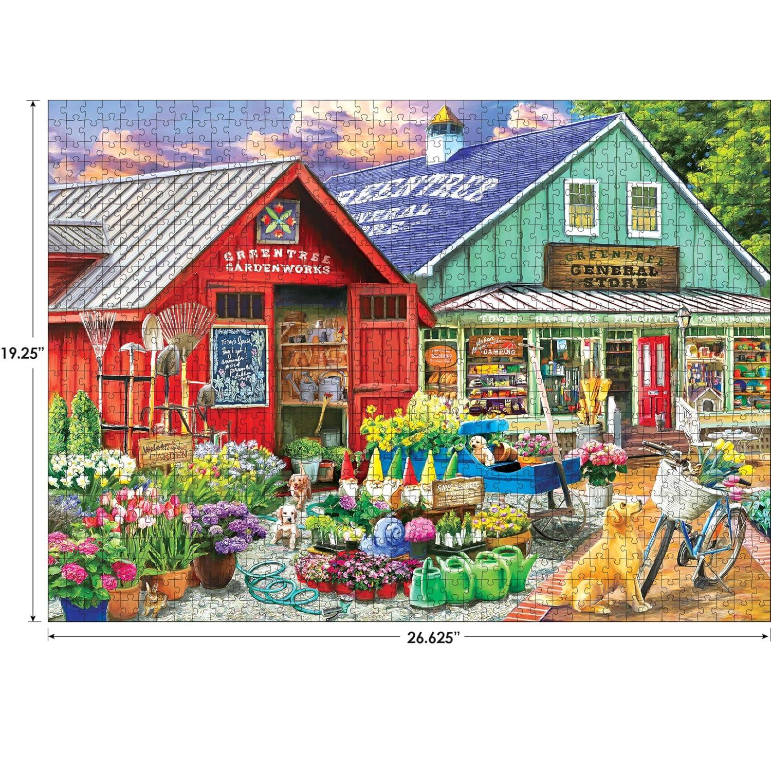 image:imageRoseart Hobby Haven Greentree Garden Center 1000 Piece Jigsaw Puzzle for AdultsGreentree Garden Center