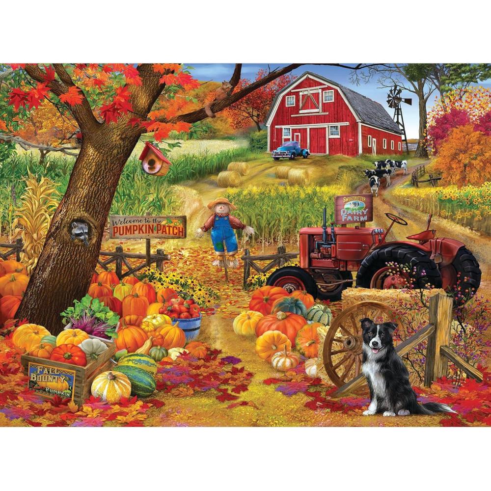 image:imageRoseArt  Chris Bigelow  Fall Harvest  1000 Piece Jigsaw Puzzle for AdultsFall Harvest