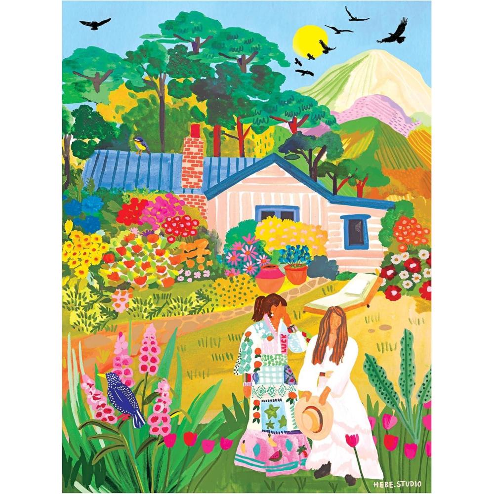 image:imageRoseArt  Hebe Studio  Dogs Life  300 Piece Jigsaw Puzzle for Adultsin The Garden