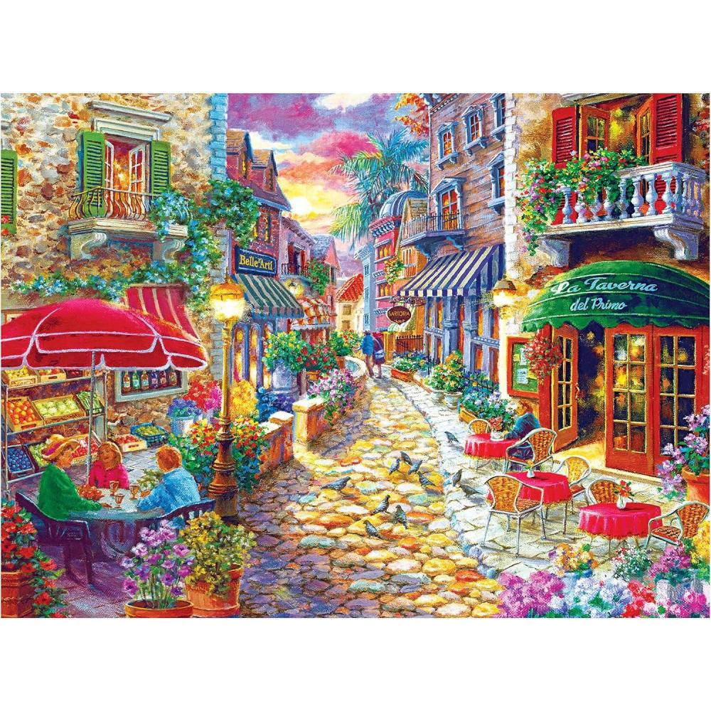 image:imageRoseArt Kodak Premium Hunsett Mill and The River Ant Norfolk England 1000 Piece Jigsaw Puzzle for AdultsLate Afternoon in Italy