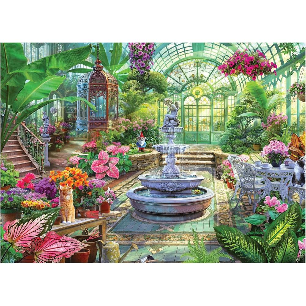 image:imageRoseArt Kodak Premium The Bakery 1000 Piece Jigsaw Puzzle FoodThemed Ages 10 and UpVictorian Greenhouse