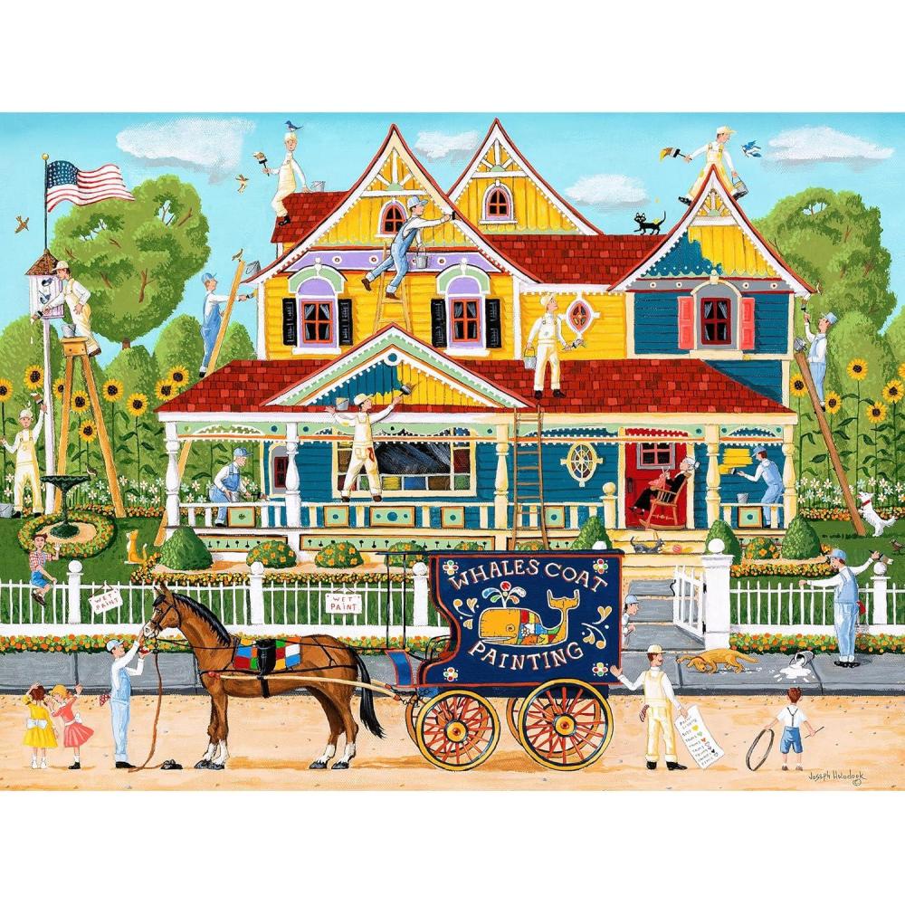 image:imageRoseArt Puzzle Collector Baking with Mom 500 Piece Jigsaw Puzzle for AdultsPainted Lady
