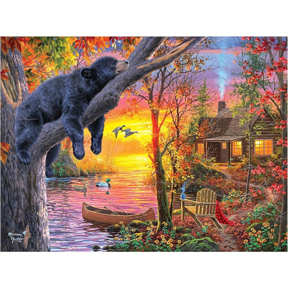image:imageRoseArt Puzzle Collector Country Compilation 300XL Piece Jigsaw Puzzle for AdultsSleepy