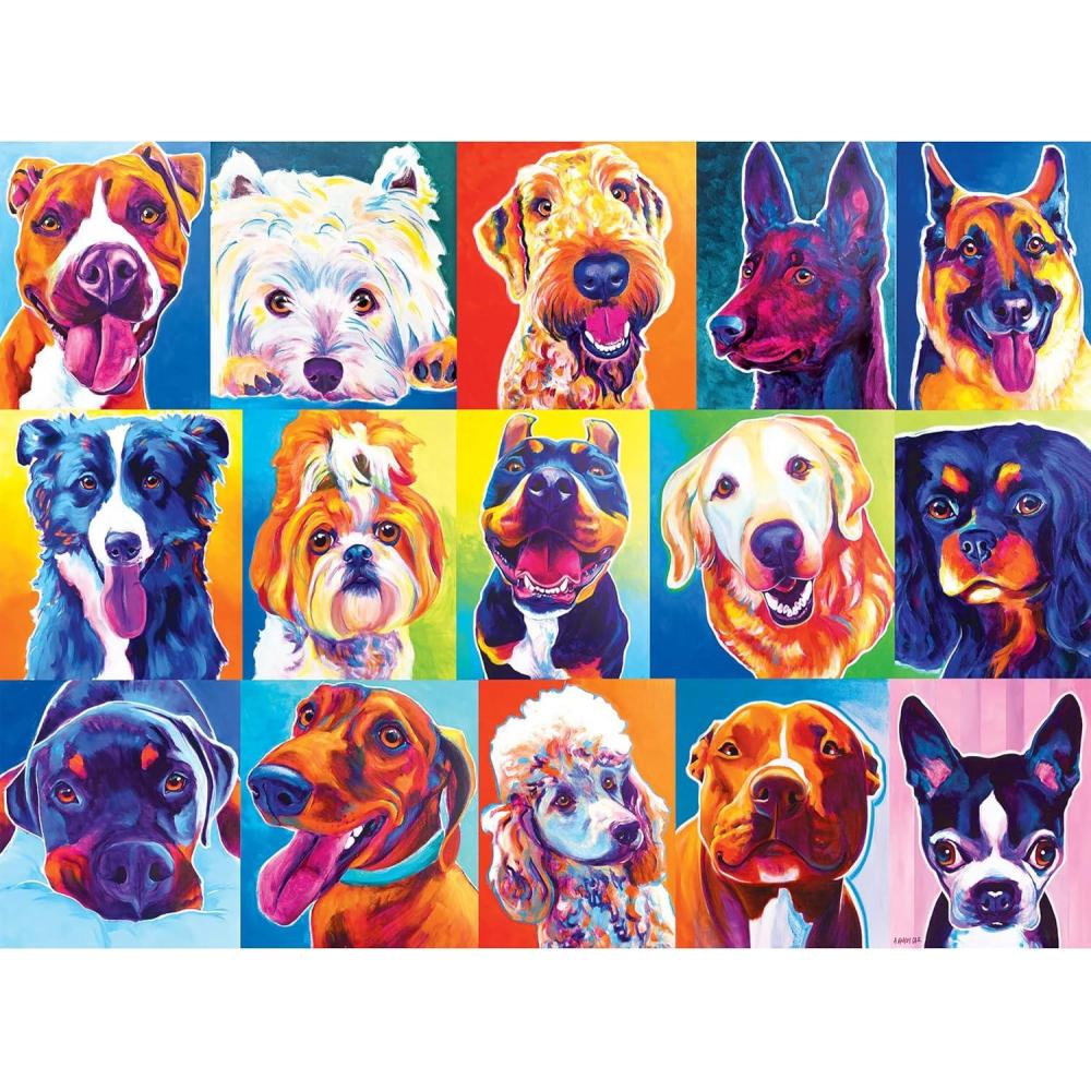 image:imageRoseArt Puzzle Collector Guardians of The Lake 1000 Piece Jigsaw Puzzle for AdultsHappy Dawgs