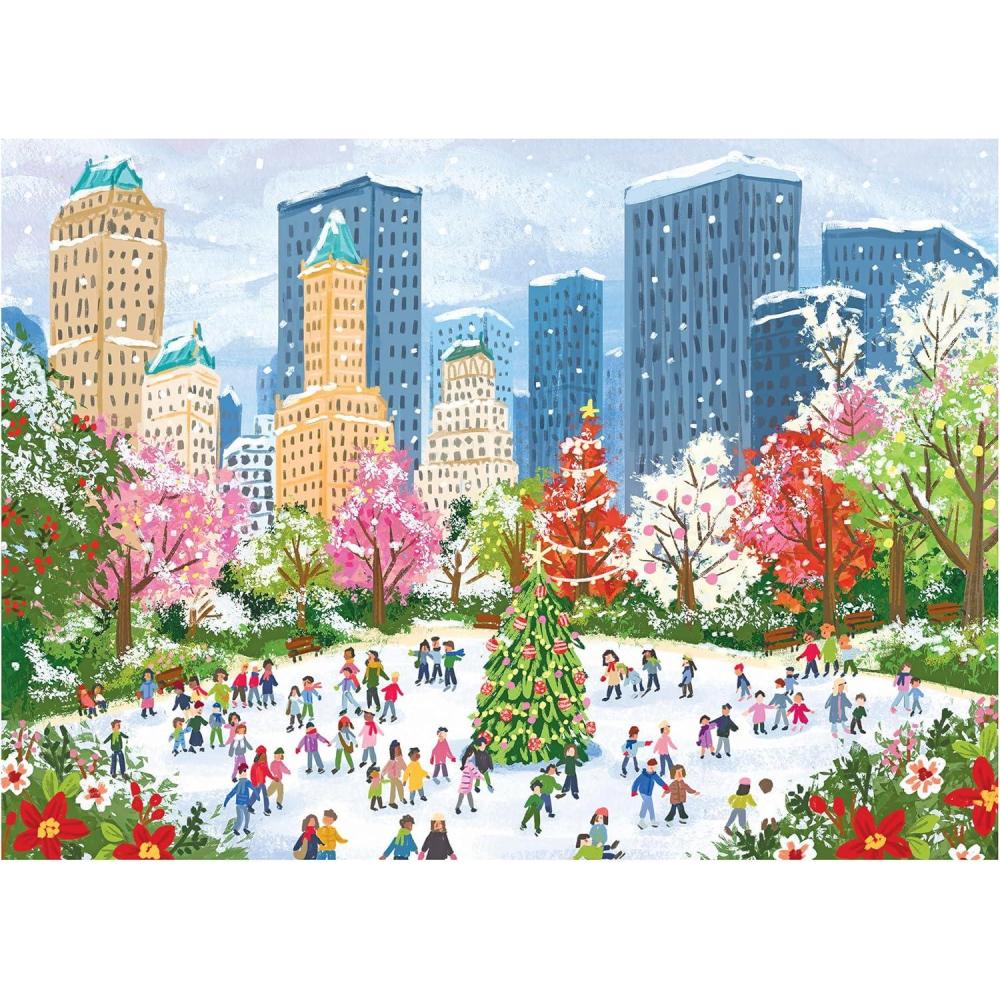 image:imageRoseArt  Soft Touch  Cat Flowers  1000 Piece Jigsaw Puzzle for AdultsNew York Christmas