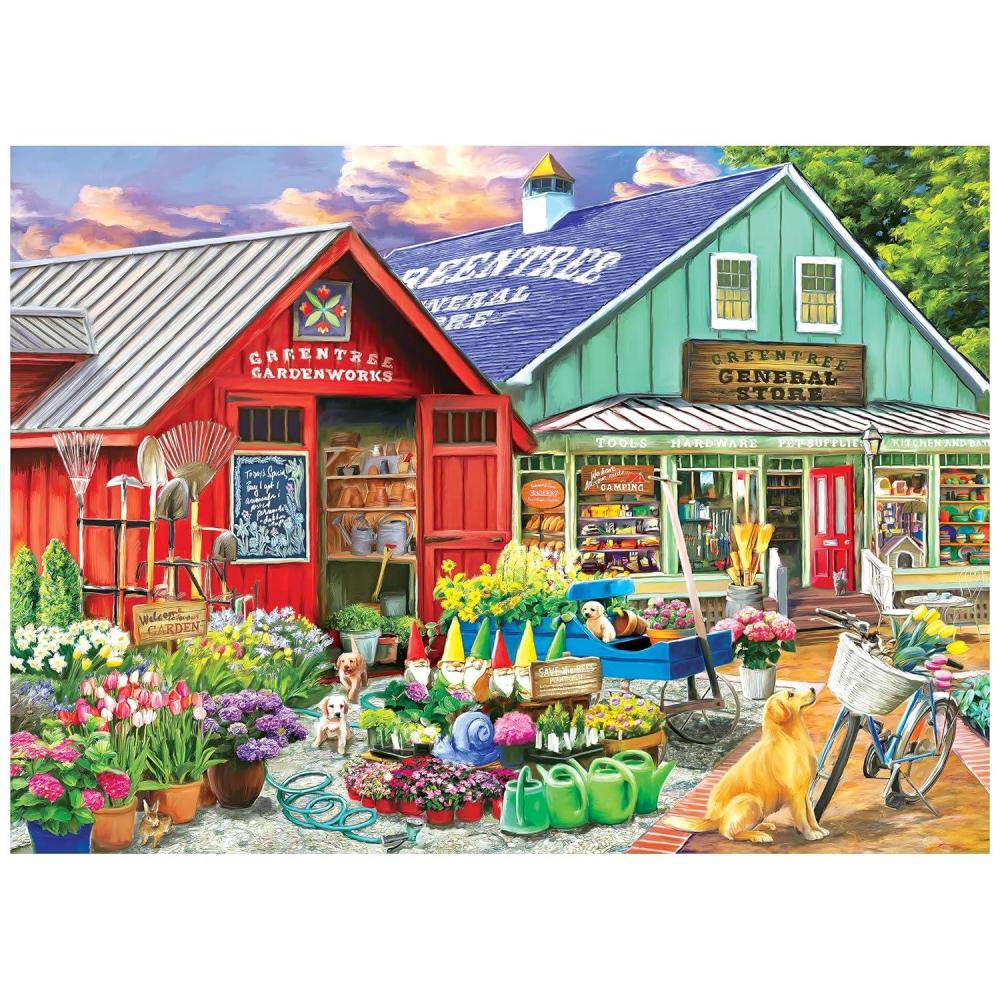 image:imageRoseart Hobby Haven Greentree Garden Center 1000 Piece Jigsaw Puzzle for AdultsGreentree Garden Center