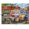 RoseArt – American Nostalgia – Hot Rod Garage – 550 Piece Jigsaw Puzzle for Adults(Hot Rod Garage)