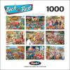 RoseArt – Back to The Past – Ice Cream Truck Day – 1000 Piece Jigsaw Puzzle for Adults(Drive-In Date Night)