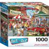 RoseArt – Back to The Past – Ice Cream Truck Day – 1000 Piece Jigsaw Puzzle for Adults(Hometown Celebration)