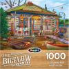 RoseArt – Chris Bigelow – Fall Harvest – 1000 Piece Jigsaw Puzzle for Adults(Castaway Bait and Tackle)