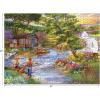 RoseArt – Chris Bigelow – Fall Harvest – 1000 Piece Jigsaw Puzzle for Adults(Fishing from The Banks)