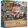 RoseArt – Chris Bigelow – Fall Harvest – 1000 Piece Jigsaw Puzzle for Adults(Hot Rod Garage)