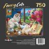 RoseArt – Fancy Cats – Library Mischief – 750 Piece Jigsaw Puzzle for Adults(Afternoon Lessons)