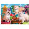 RoseArt – Fancy Cats – Library Mischief – 750 Piece Jigsaw Puzzle for Adults(Kitten Tea Party)