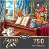 RoseArt – Fancy Cats – Library Mischief – 750 Piece Jigsaw Puzzle for Adults(Piano Lessons)