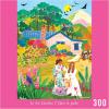 RoseArt – Hebe Studio – Dog’s Life – 300 Piece Jigsaw Puzzle for Adults(in The Garden)
