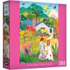 RoseArt – Hebe Studio – Dog’s Life – 300 Piece Jigsaw Puzzle for Adults(in The Garden)
