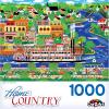 RoseArt – Home Country – Farm County Fair – 1000 Piece Jigsaw Puzzle for Adults(Lady of The River)