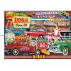 RoseArt – Kodak Premium – 50’s Diner – 1000 Piece Jigsaw Puzzle for Adults(50’s Diner)