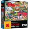 RoseArt – Kodak Premium – 50’s Diner – 1000 Piece Jigsaw Puzzle for Adults(Country Compilation)