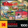RoseArt – Kodak Premium – 50’s Diner – 1000 Piece Jigsaw Puzzle for Adults(Country Compilation)