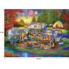 RoseArt – Kodak Premium – 50’s Diner – 1000 Piece Jigsaw Puzzle for Adults(Shiny Happy Campers)