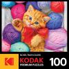 RoseArt – Kodak Premium – Cuddly Yarn Box – 100 Piece Jigsaw Puzzle for Adults