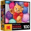 RoseArt – Kodak Premium – Cuddly Yarn Box – 100 Piece Jigsaw Puzzle for Adults