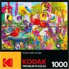 RoseArt – Kodak Premium – Stowaways – 1000 Piece Jigsaw Puzzle for Adults(Bird Bath Garden)