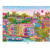 RoseArt – Millie Illustrates – Amsterdam 300 Piece Jigsaw Puzzle – Vibrant Cityscape Artwork, Fun & Challenging Puzzle for Adults(Amsterdam)