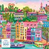 RoseArt – Millie Illustrates – Amsterdam 300 Piece Jigsaw Puzzle – Vibrant Cityscape Artwork, Fun & Challenging Puzzle for Adults(Amsterdam)