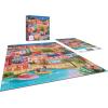RoseArt – Millie Illustrates – Amsterdam 300 Piece Jigsaw Puzzle – Vibrant Cityscape Artwork, Fun & Challenging Puzzle for Adults(Marseille)