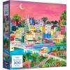 RoseArt – Millie Illustrates – Amsterdam 300 Piece Jigsaw Puzzle – Vibrant Cityscape Artwork, Fun & Challenging Puzzle for Adults(Nashville)
