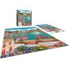 RoseArt – Millie Illustrates – Amsterdam 300 Piece Jigsaw Puzzle – Vibrant Cityscape Artwork, Fun & Challenging Puzzle for Adults(Vieux Port De Cannes)
