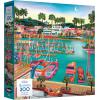 RoseArt – Millie Illustrates – Amsterdam 300 Piece Jigsaw Puzzle – Vibrant Cityscape Artwork, Fun & Challenging Puzzle for Adults(Vieux Port De Cannes)