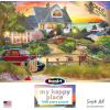 RoseArt – My Happy Place – Seaside Hill – 1000 Piece Jigsaw Puzzle for Adults