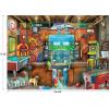 RoseArt – My Happy Place – Van Life – 750 Piece Jigsaw Puzzle for Adults(Man Cave)