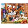 RoseArt – Puzzle Collector – Baking with Mom – 500 Piece Jigsaw Puzzle for Adults(Barnyard Puppy Pals)