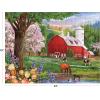 RoseArt – Puzzle Collector – Country Compilation – 300XL Piece Jigsaw Puzzle for Adults(Spring Morning)