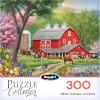 RoseArt – Puzzle Collector – Country Compilation – 300XL Piece Jigsaw Puzzle for Adults(Spring Morning Moments)