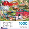 RoseArt – Puzzle Collector – Guardians of The Lake, 1000 Piece Jigsaw Puzzle for Adults(Country Compilation)