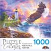 RoseArt – Puzzle Collector – Guardians of The Lake, 1000 Piece Jigsaw Puzzle for Adults(The Guiding Light)