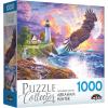 RoseArt – Puzzle Collector – Guardians of The Lake, 1000 Piece Jigsaw Puzzle for Adults(The Guiding Light)
