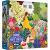 RoseArt – Soft Touch – Cat Flowers – 1000 Piece Jigsaw Puzzle for Adults(Picking Flowers)